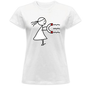 Koszulka na Walentynki Miłosny magnes dla niej