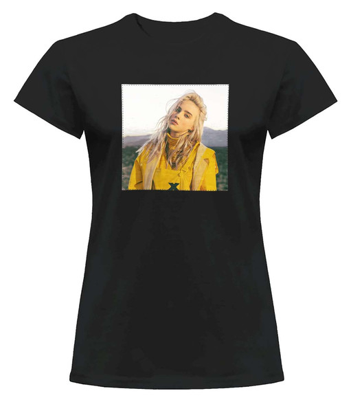 Bluzka damska z naszywką Billie Eilish 07