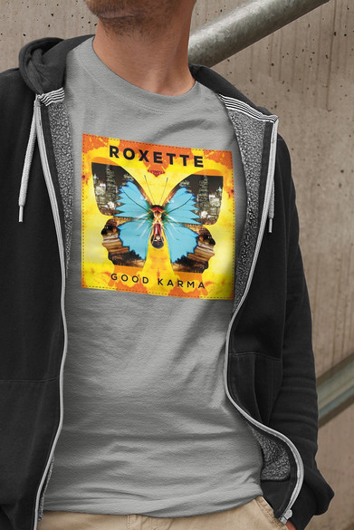 Koszulka z naszywką ROXETTE good karma