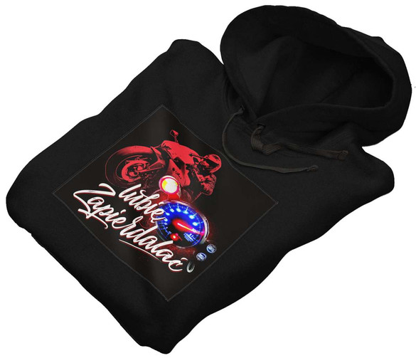 Bluza z naszywką Lubię zapierd..lać 01