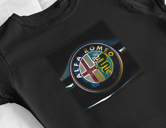 Bluzka damska z naszywką Alfa Romeo 01