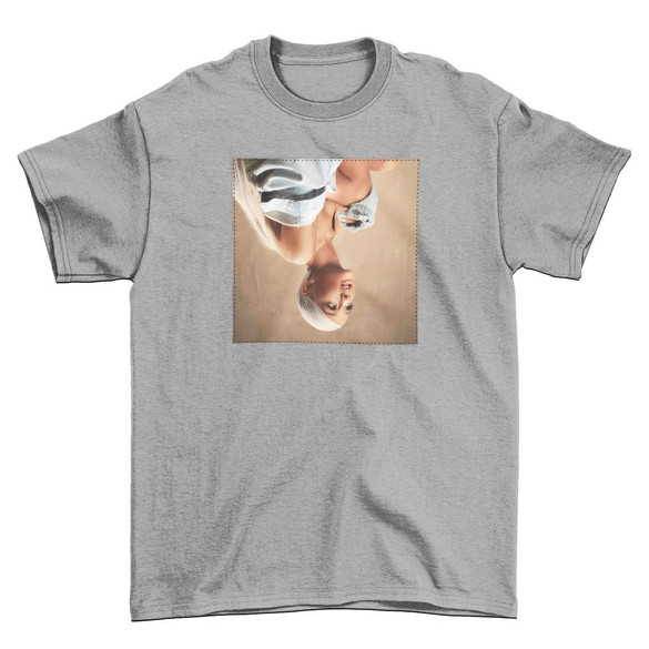Koszulka z naszywką ARIANA GRANDE SWEETENER