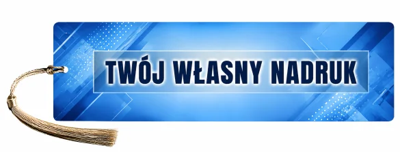 Zakładka do książki z własnym nadrukiem