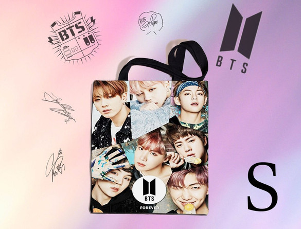 Torba na ramię BTS k-pop FULLPRINT z Polski WZORY