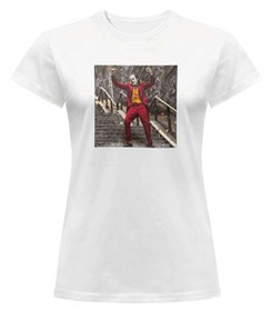 Bluzka damska z naszywką Joker Dance 01