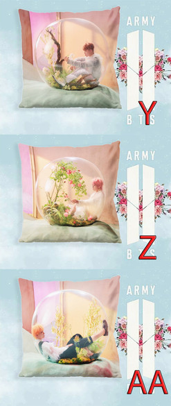 Poduszka BTS DUŻO WZORÓW 40x40 