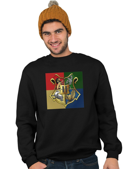 Bluza z naszywką  Harry Potter logo 