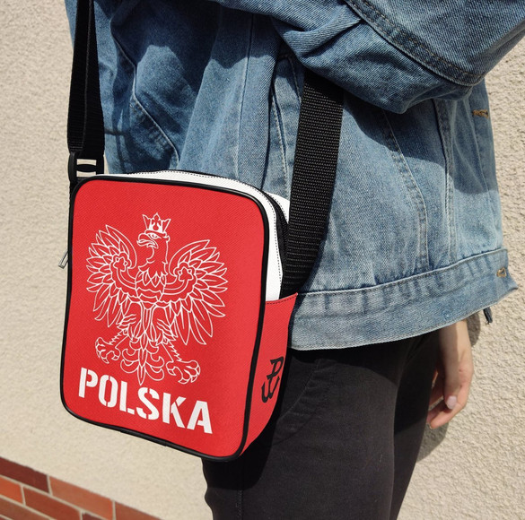 Torba Listonoszka POLSKA ORZEŁ 01 Dodaj Napis!
