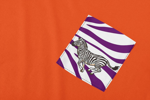 Koszulka z kieszonką SAFARI ZEBRA