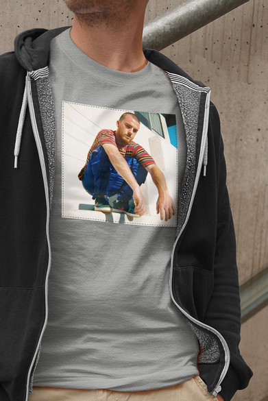 Koszulka z naszywką Euphoria Fezco