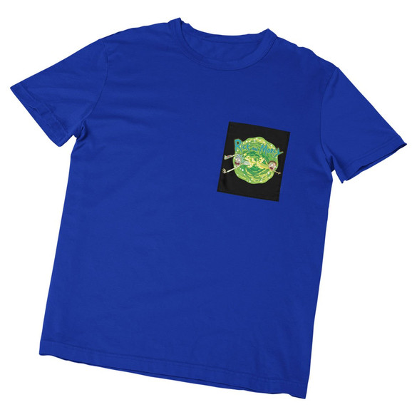 Koszulka z kieszonką RICK AND MORTY