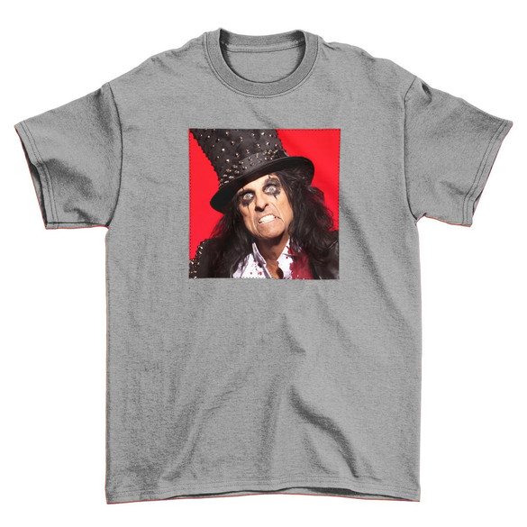 Koszulka z naszywką Alice Cooper