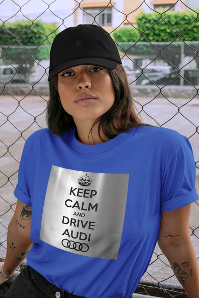 Koszulka z naszywką Audi Keep Calm