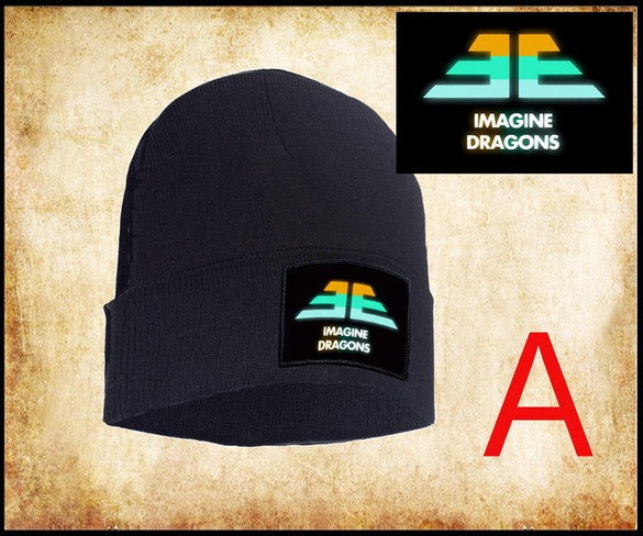 Czapka zimowa z naszywką IMAGINE DRAGONS
