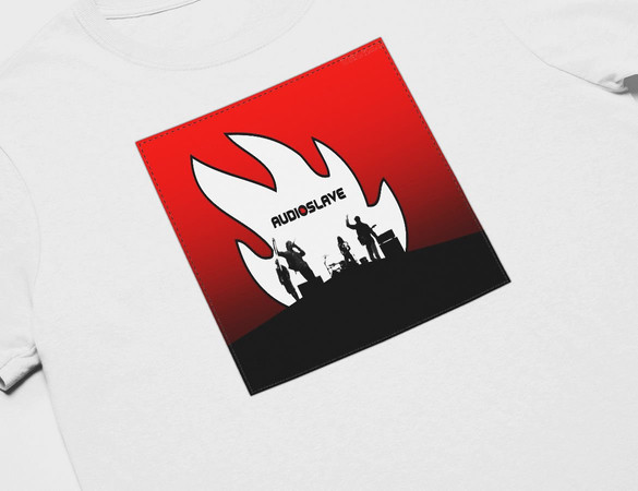 Koszulka z naszywką  Audioslave 02
