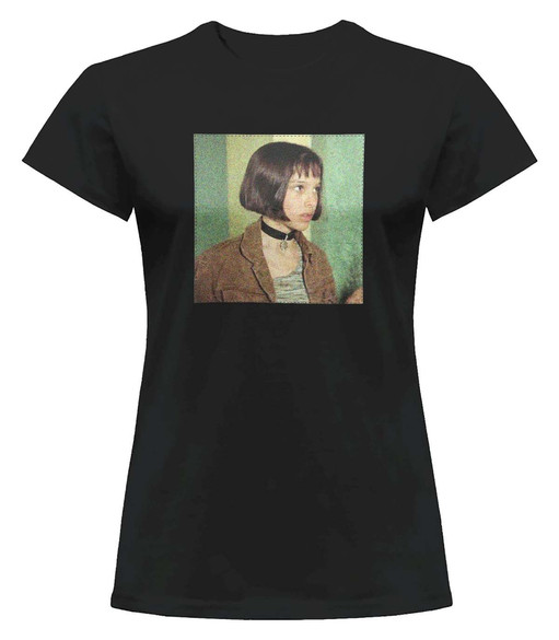 Bluzka damska z naszywką Mathilda 01