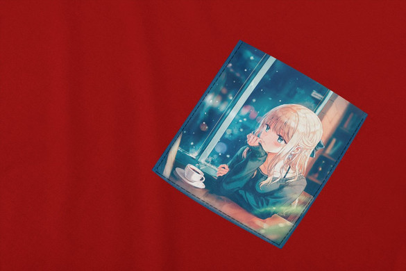 Koszulka z kieszonką ANIME 02