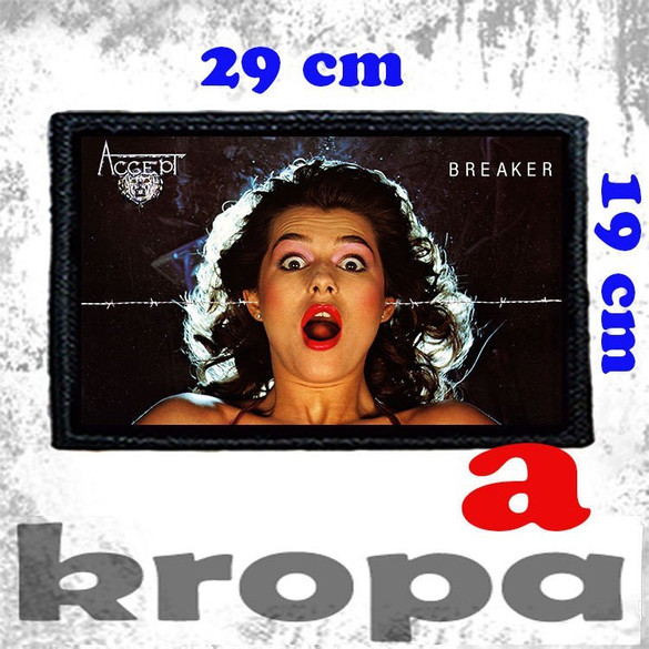 Naszywka duża na ubranie ACCEPT