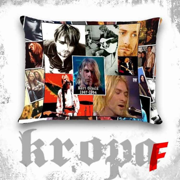 Poduszka NIRVANA  duża 58 cm 38 cm