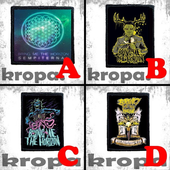 Naszywka BRING ME THE HORIZON 10 x 10 cm  