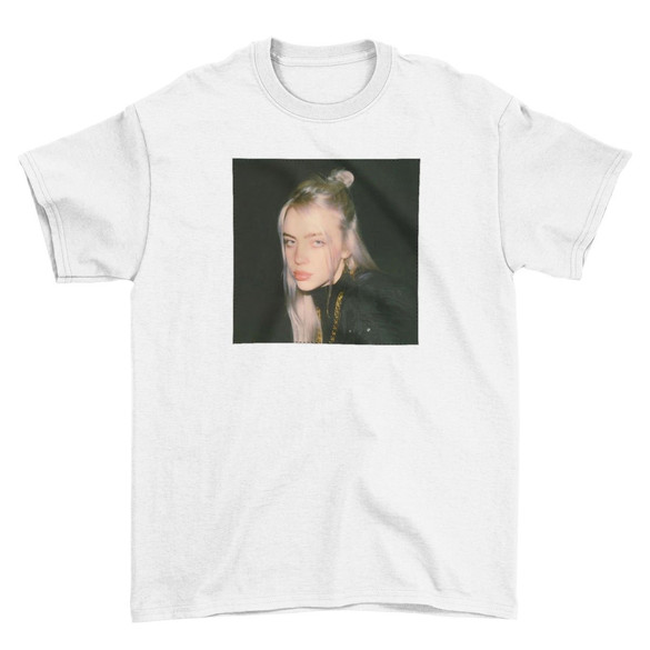 Koszulka z naszywką Billie Eilish 08