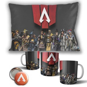APEX LEGENDS Zestaw poduszka kubek WZORY+GRATIS