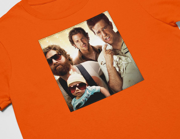 Koszulka z naszywką Kac Vegas squad 02