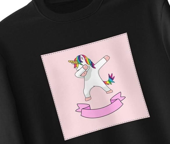 Bluza z naszywką Unicorne 05
