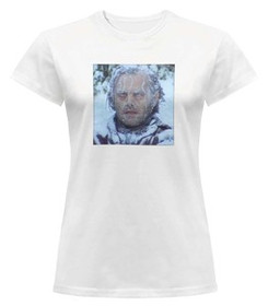 Bluzka damska z naszywką Lśnienie Nicholson Ice