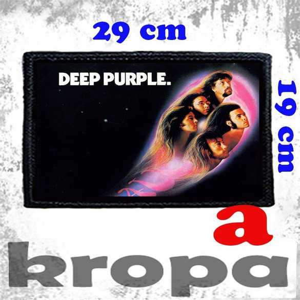 Naszywka duża na ubranie DEEP PURPLE
