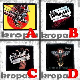 Naszywka JUDAS PRIEST 10 x 10 cm  Dużo Wzorów!