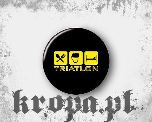 Przypinka TRIATLON
