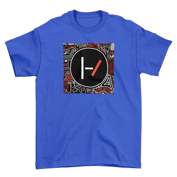 Koszulka z naszywką Twenty One Pilots 05