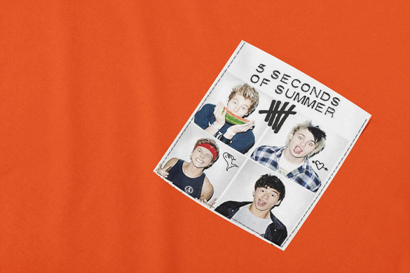 Koszulka z kieszonką 5 SECONDS