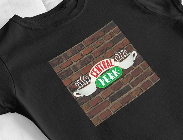 Bluzka damska z naszywką Friends central perk