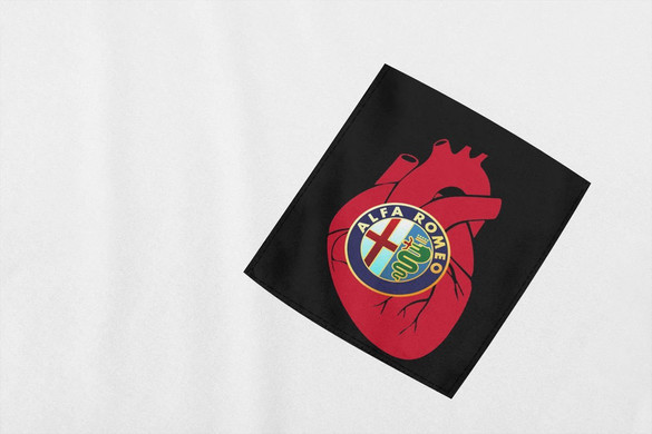 Koszulka z kieszonką ALFA ROMEO