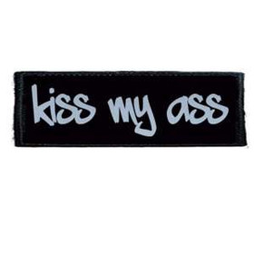 Naszywka  KISS MY ASS