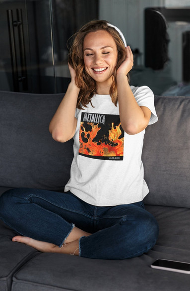 Bluzka damska z naszywką Metallica Load