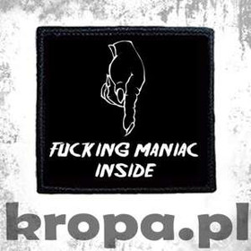Naszywka FUCKING MANIAC 02