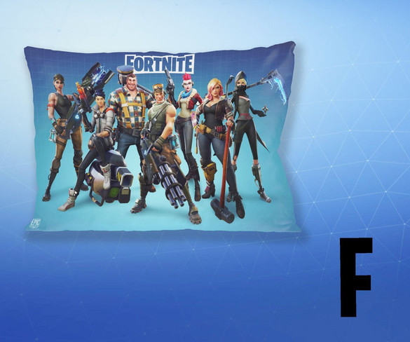 Poduszka FORTNITE FULLPRINT 60x40cm Z POLSKI WZORY