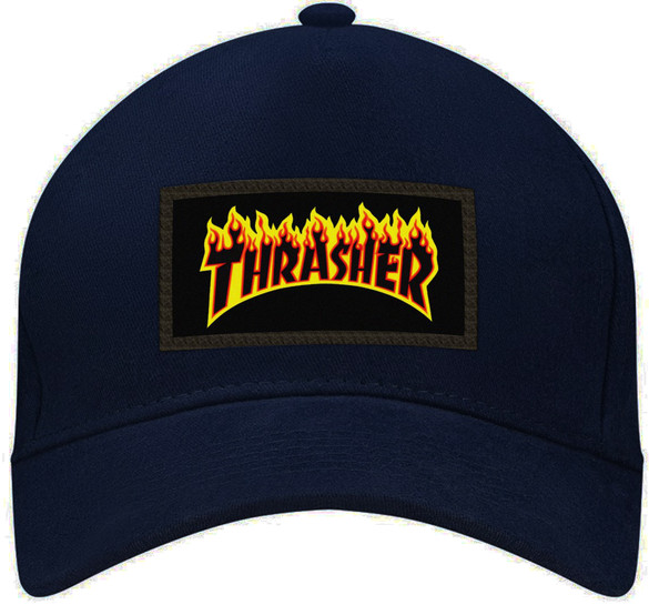 Czapka THRASHER bejsbolówka z naszywką