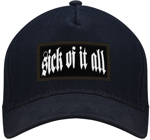 Czapka SICK OF IT ALL bejsbolówka z naszywką