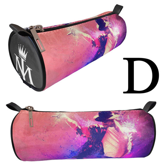 MICHAEL JACKSON Piórnik szkolny tuba WZORY