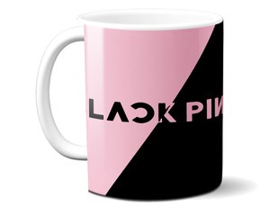 Kubek BlackPink Girls kpop band logo