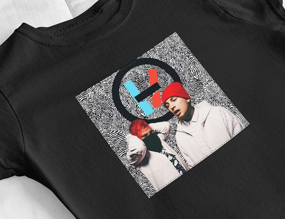 Bluzka damska z naszywką Twenty One Pilots 07