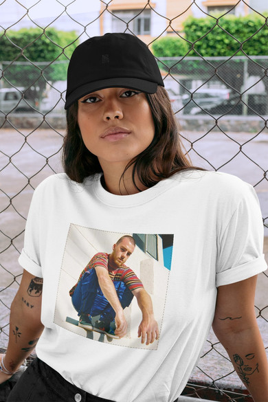 Koszulka z naszywką Euphoria Fezco