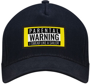 Czapka PARENTAL WARNING bejsbolówka z naszywką