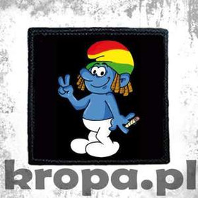 Naszywka RASTA SMURF 02
