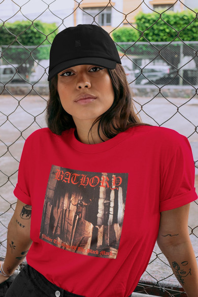 Koszulka z naszywką BATHORY 02