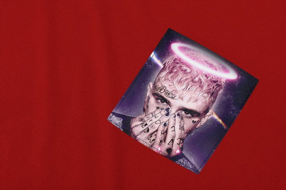 Koszulka z kieszonką LIL PEEP 3